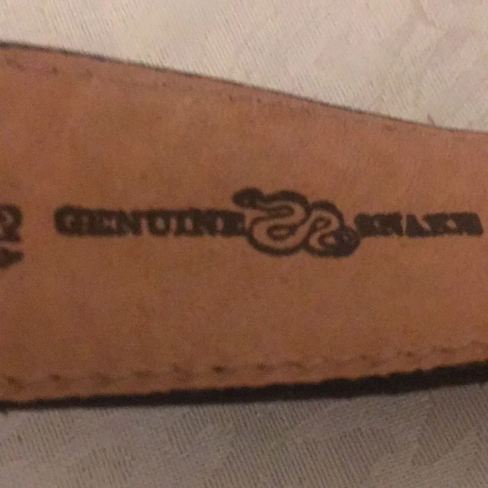 Genuine Snakeskin Belt size 40